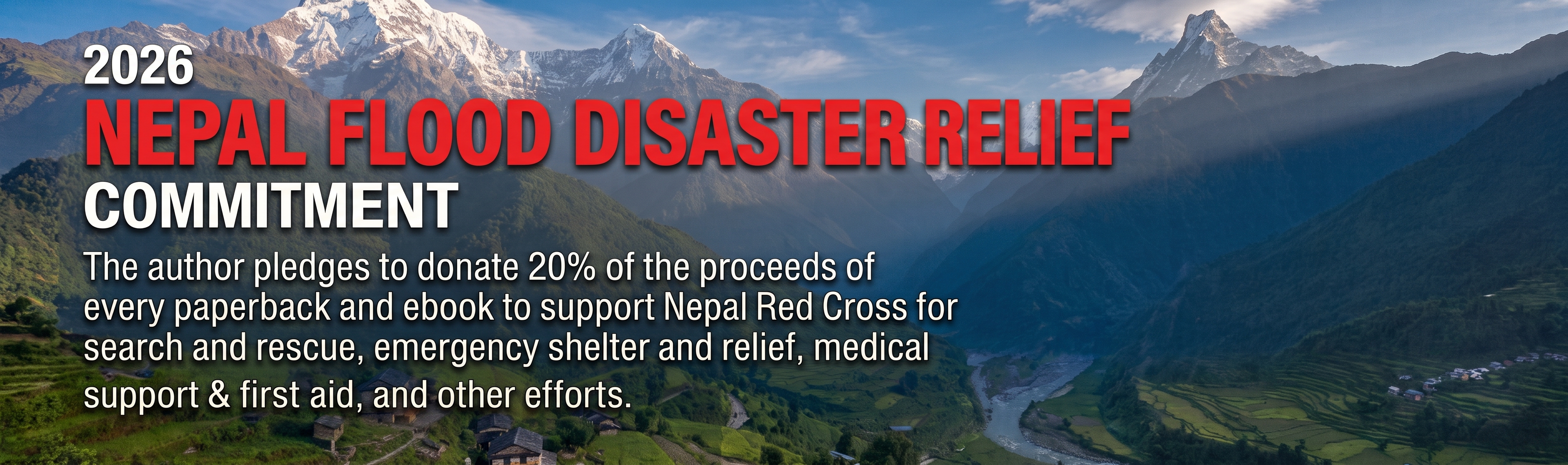 Thoughts &amp; Insights — David G. Smith - Donating 20% Of My Book Net Royalties For Flood Relief Through November
